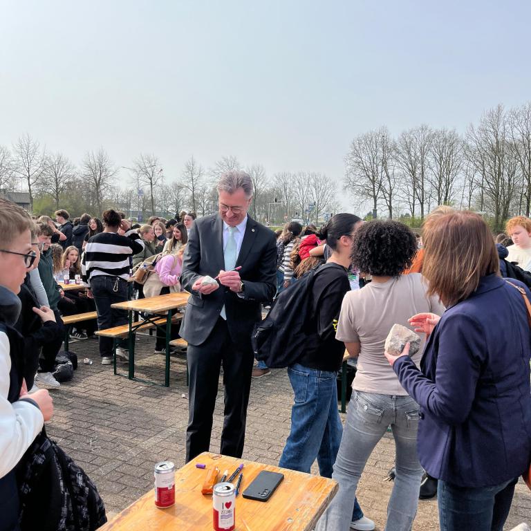 Projectweek Lodewijk College bij Campus Terneuzen