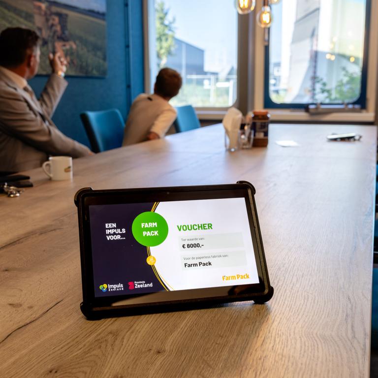 Eerste Digitaal Verder voucher voor Farm Pack