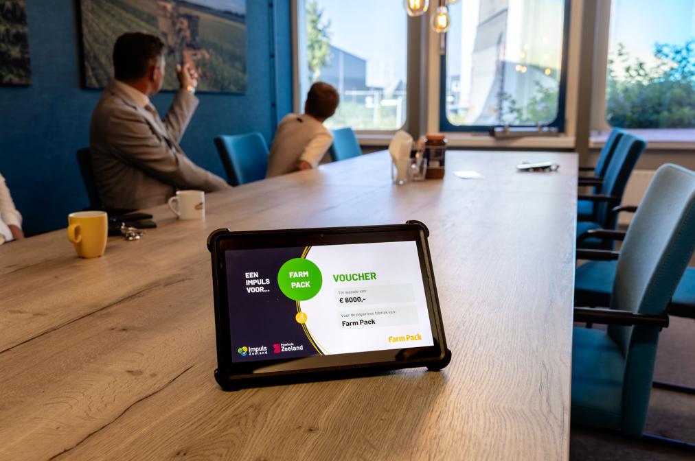 Eerste Digitaal Verder voucher voor Farm Pack