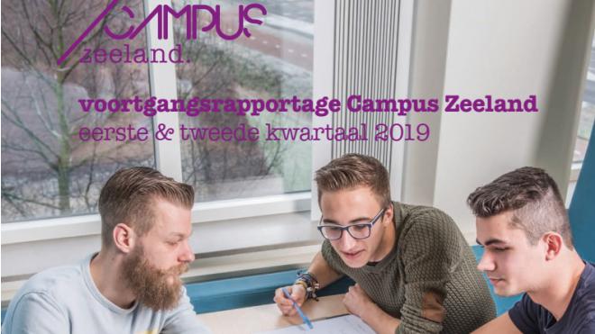 omslag voortgangsrapportage Campus Zeeland 2019 1